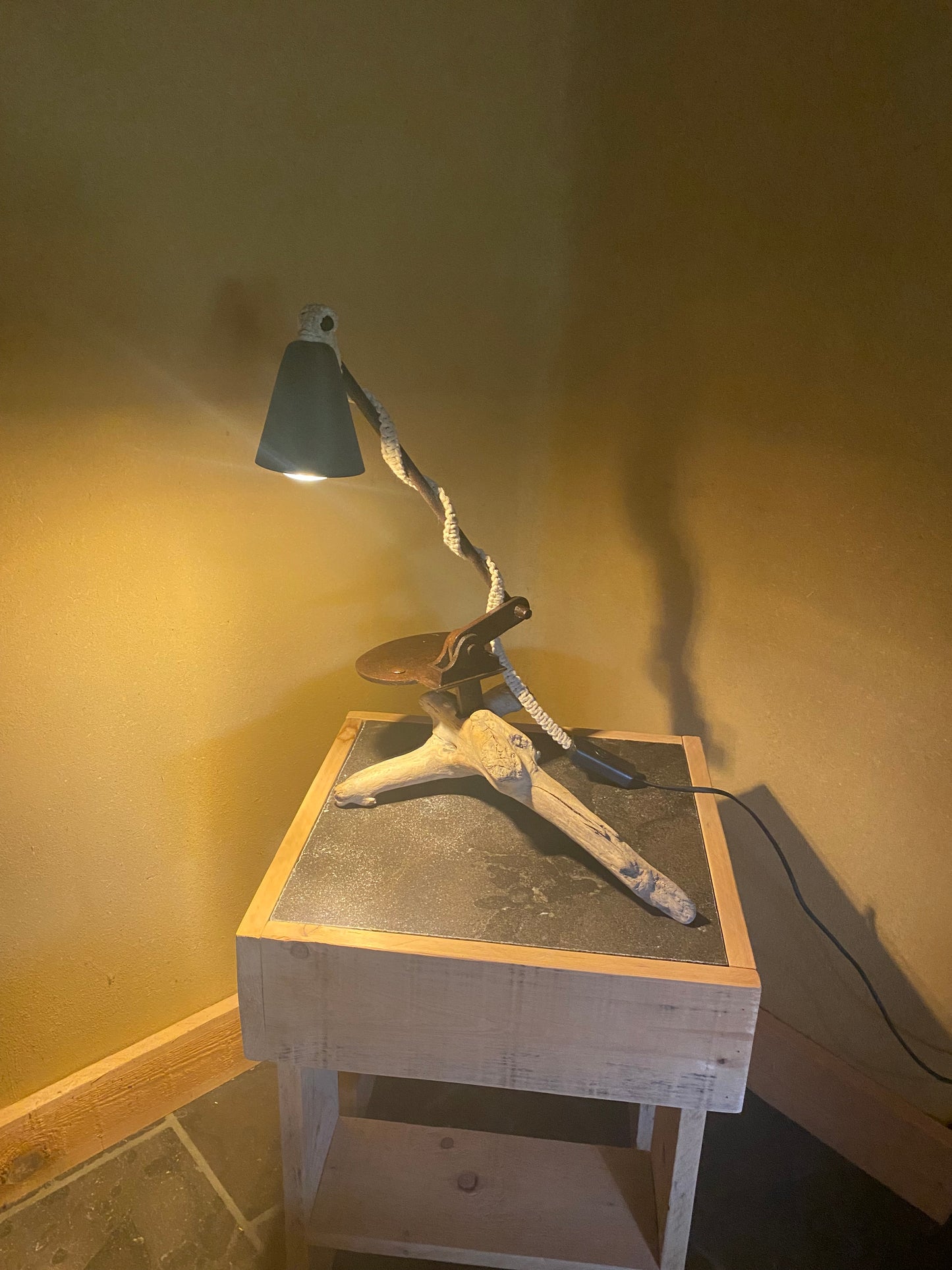 Unieke, originele bureaulamp
