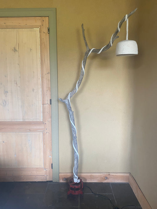 Unieke staande leeslamp